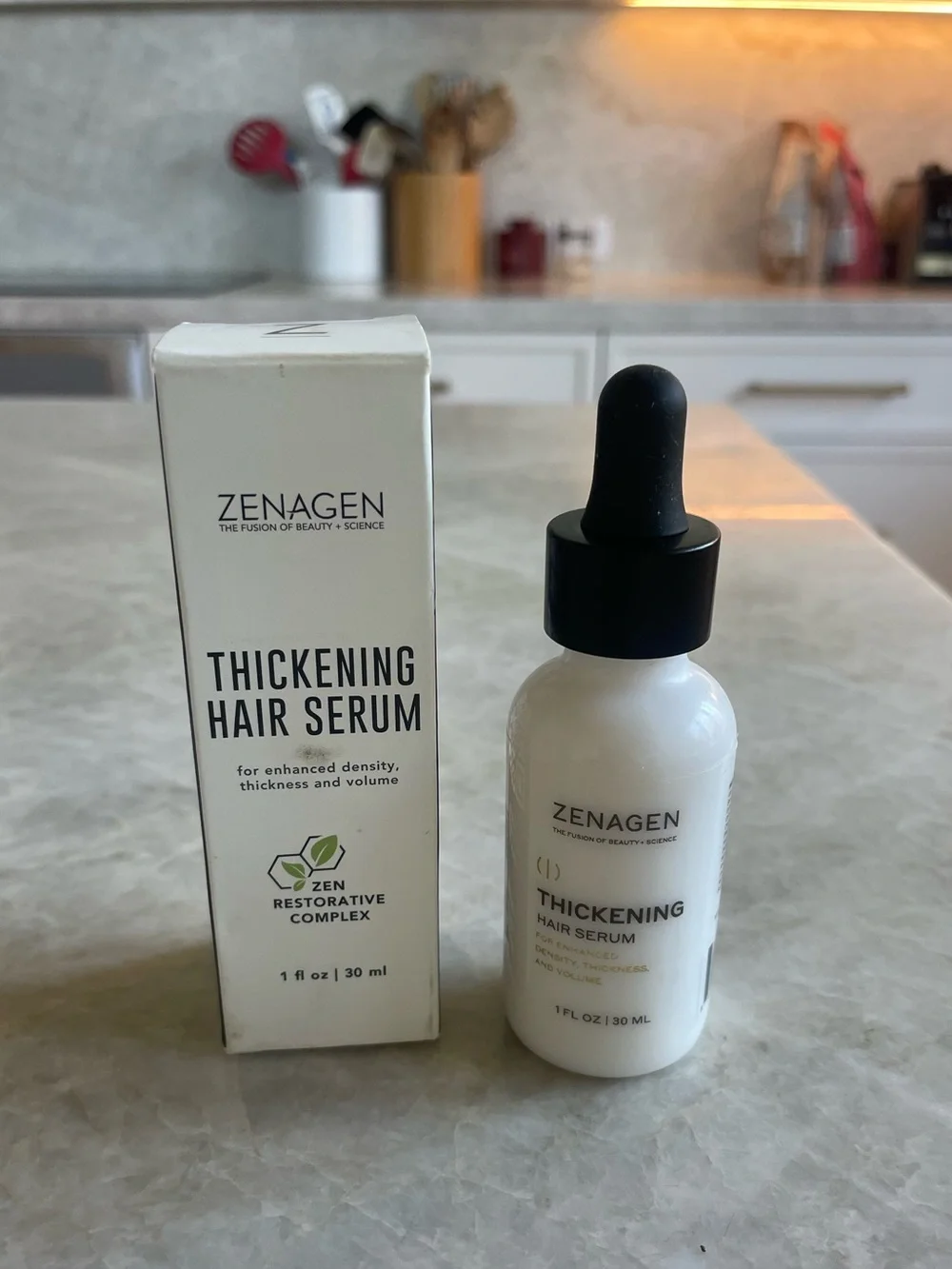Zenagen Densifying/Thickening Hair Serum NWT
